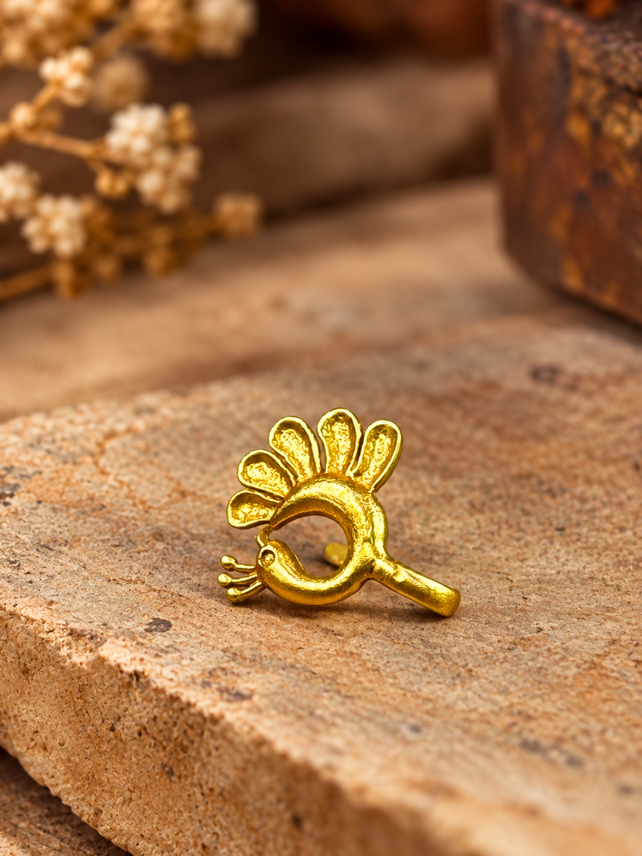 Mor clip on nose pin