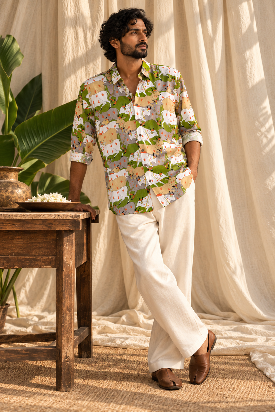 Pichwai Cow shirt