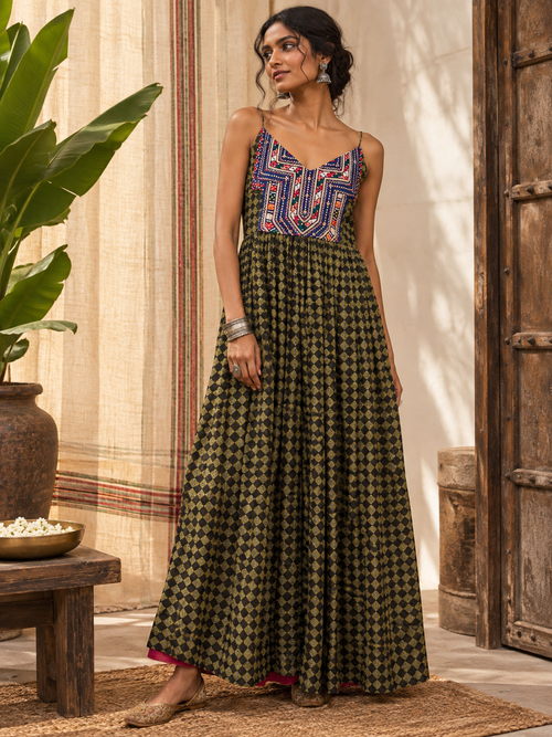 Gaji strappy Dress