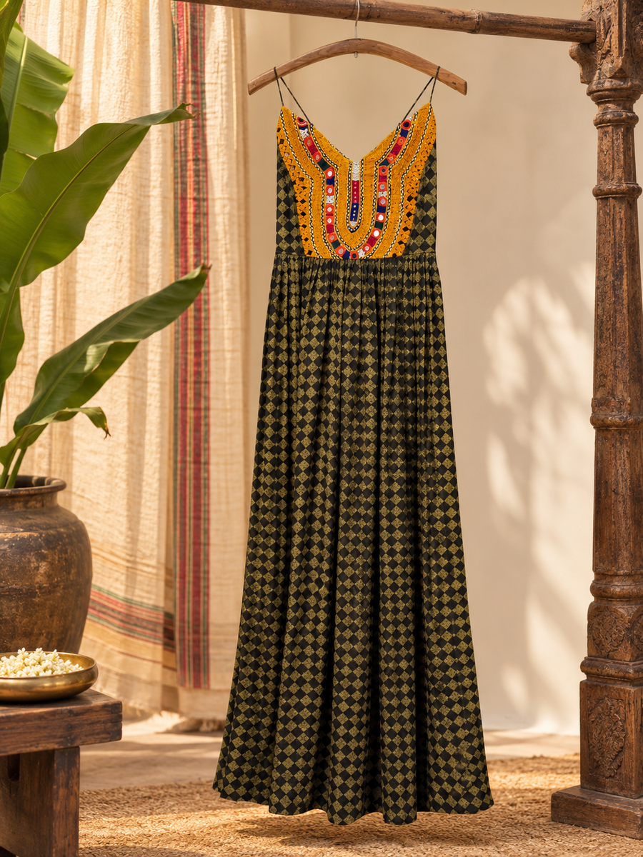 Gaji strappy dress