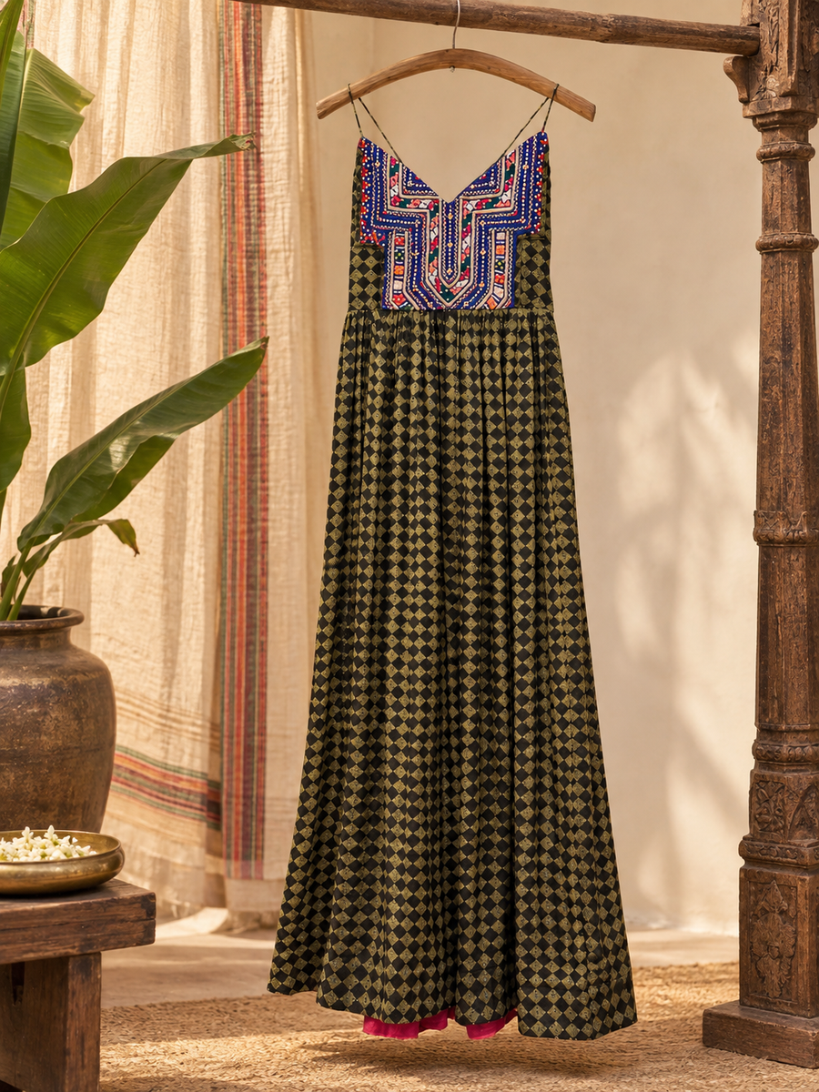 Gaji strappy Dress