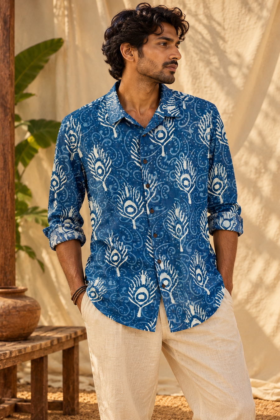 Peacock shirt