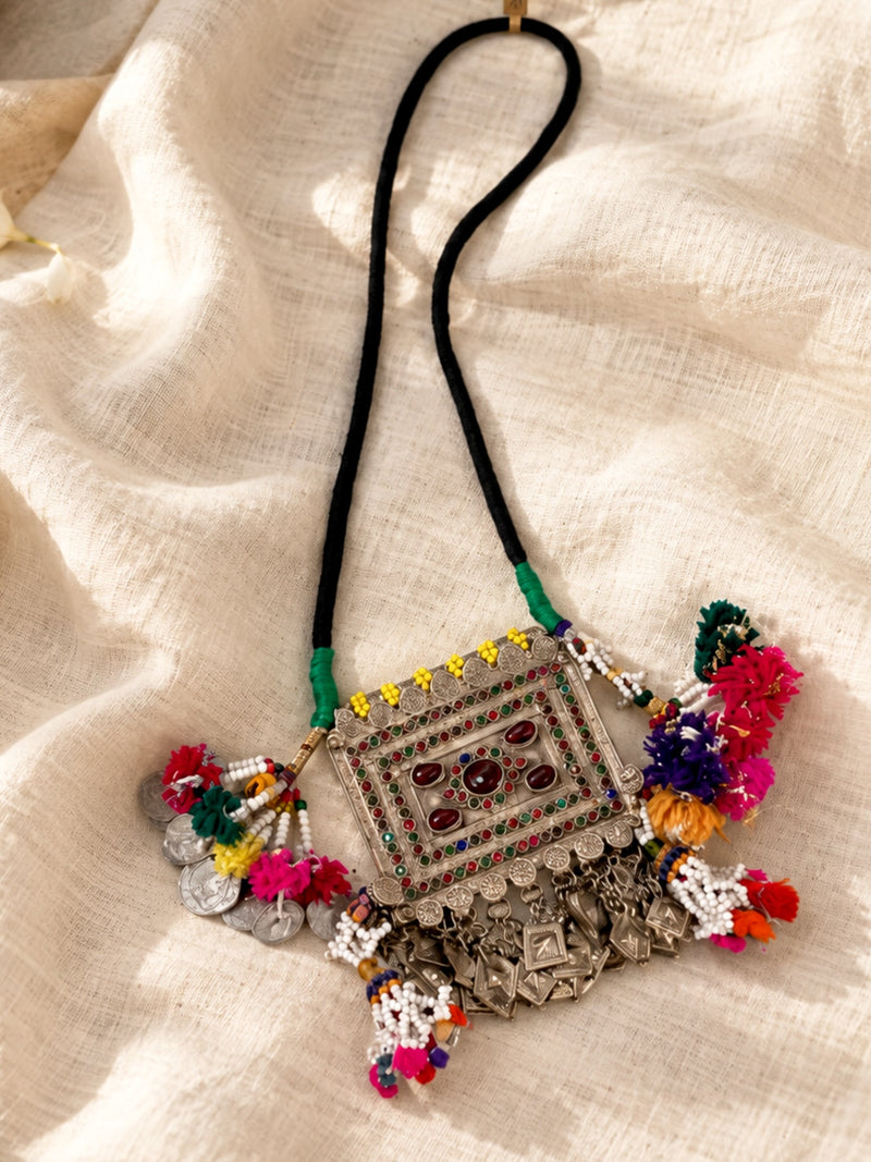 Manek chauk neckpiece